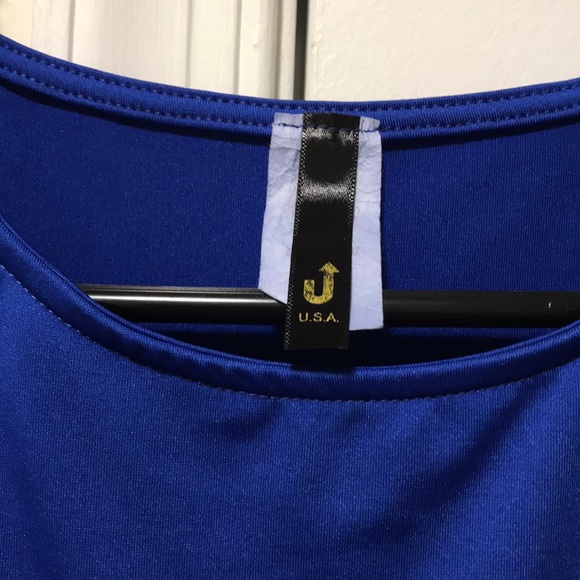 BLUE💙CUT OUT DRESS - Picture 5 of 5